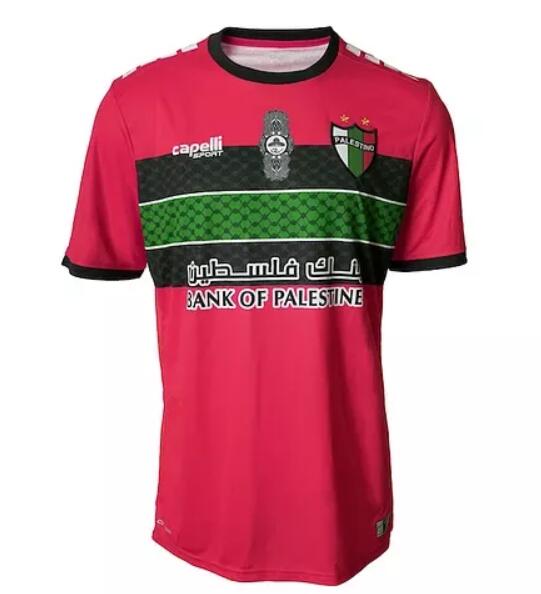 2022/23 Club Deportivo Palestino Red Goalkeeper Soccer Jersey Shirt